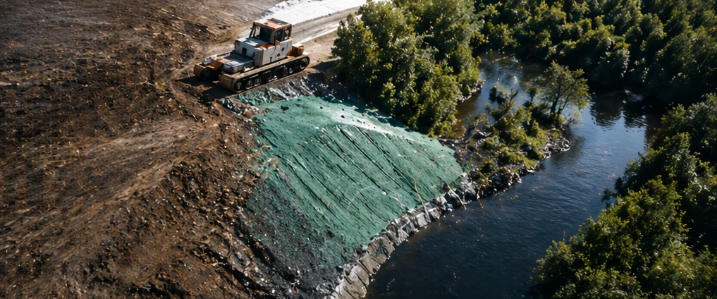 Hydroseeding et contrôle de l’érosion